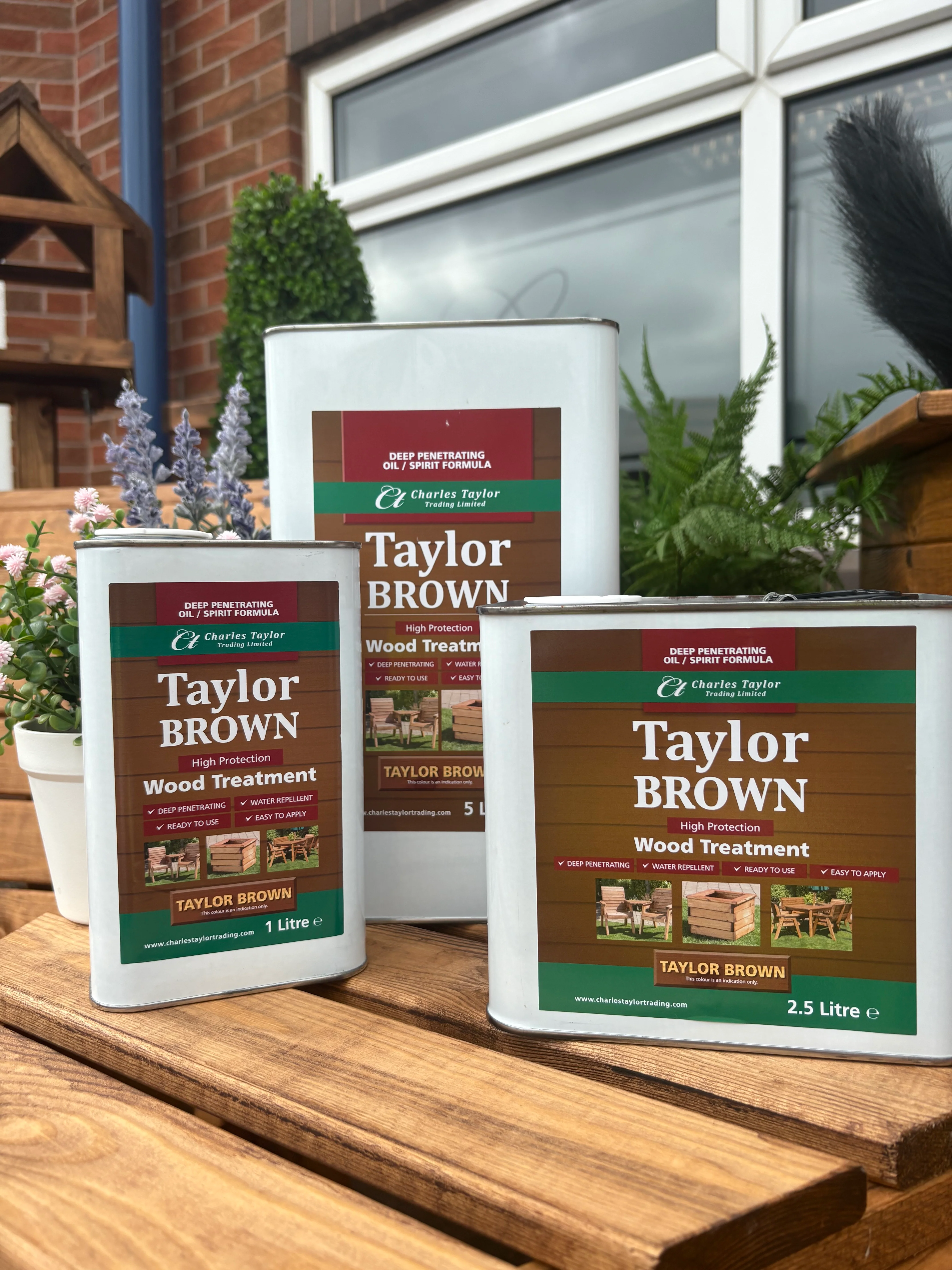 HB63 - 2.5L Taylor Brown Wood Treatment - Image 3