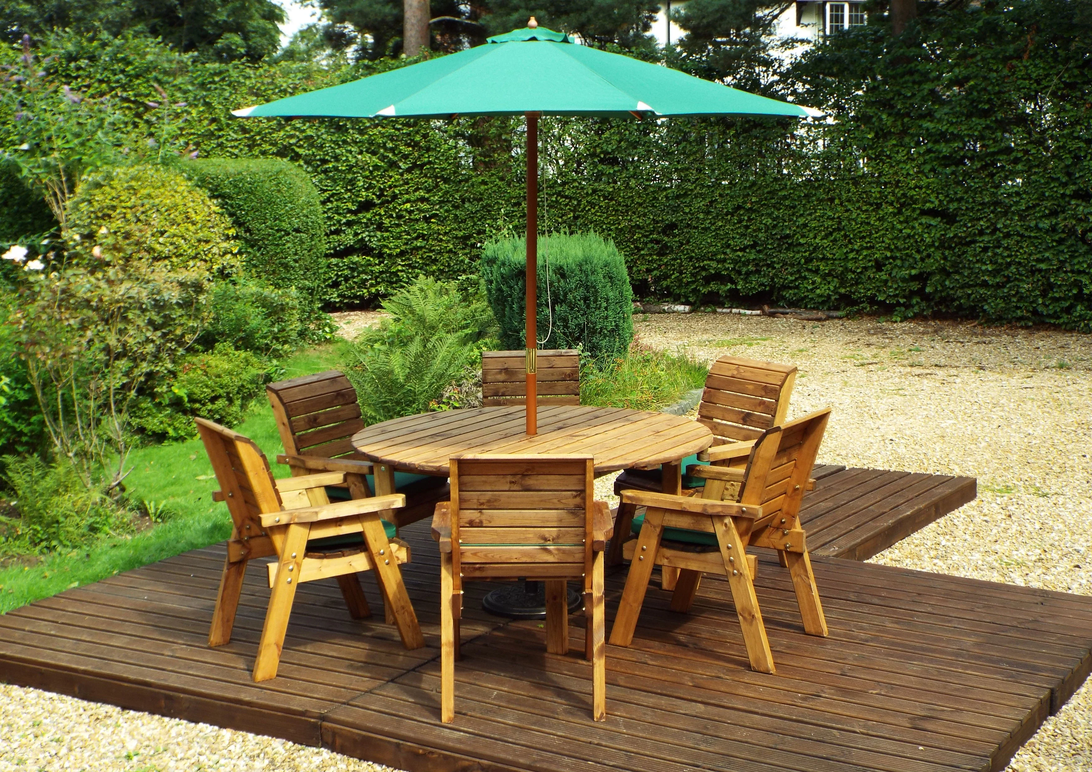 HB10 - Six Seater Circular Table Set - Image 5