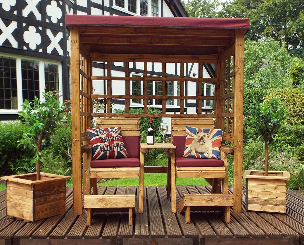 HB148B - Henley Twin Arbour Burgundy - Image 3