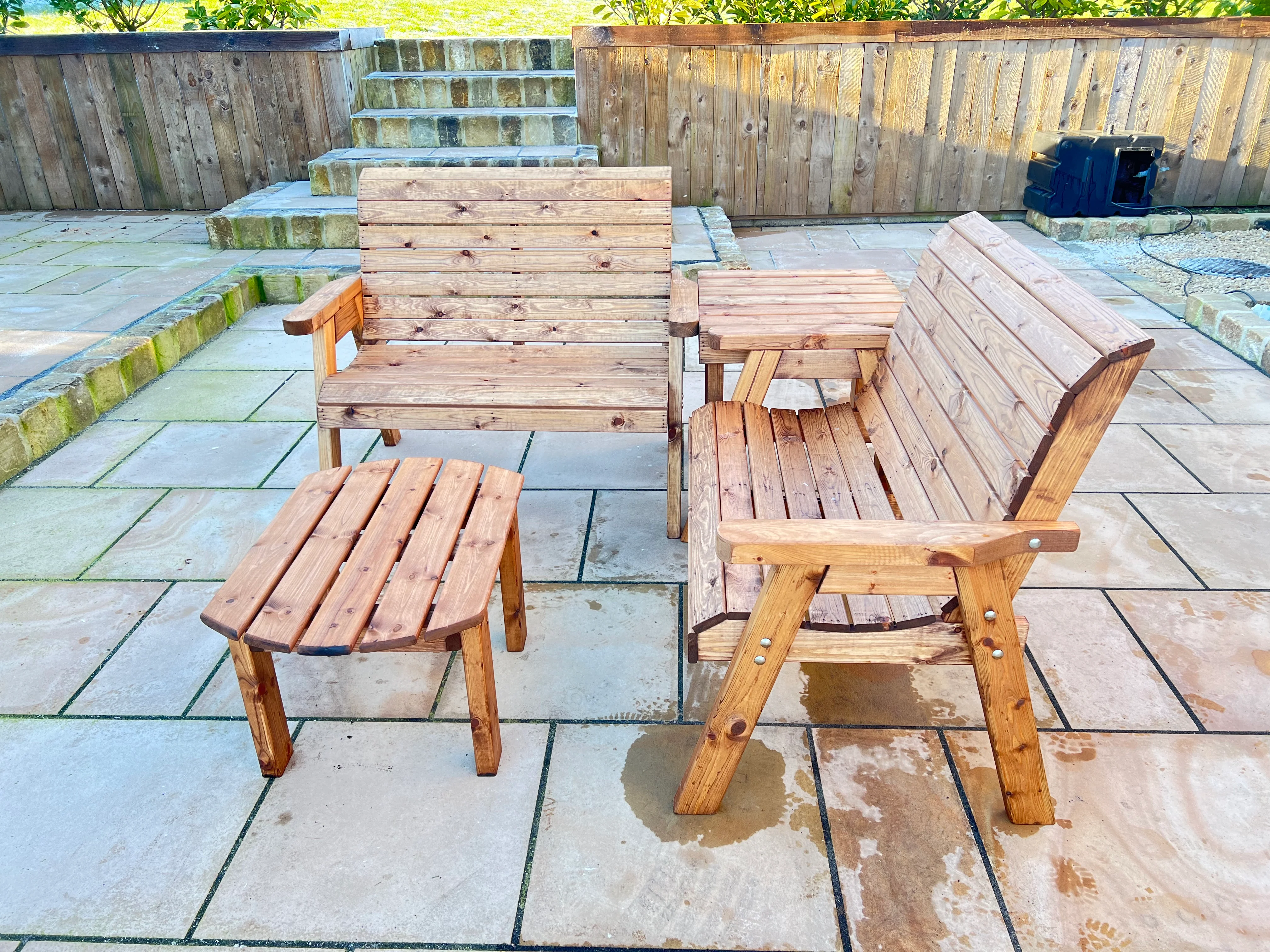 HB237 - Four Seater Balmoral Corner Set - Image 3
