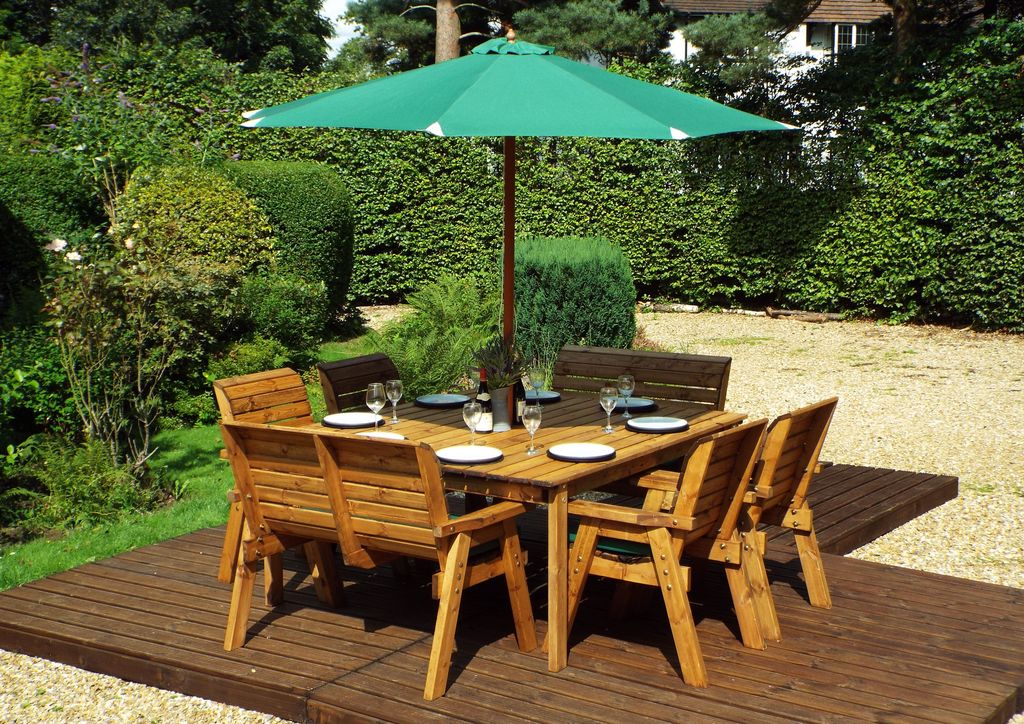 HB44 - Eight Seater Square Table Set - Image 5