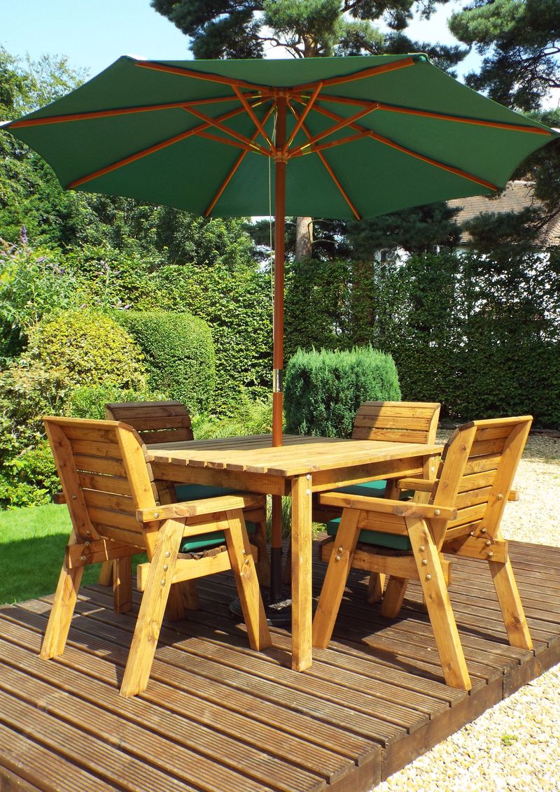 HB57 - Four Seater Square Table Set - Image 5